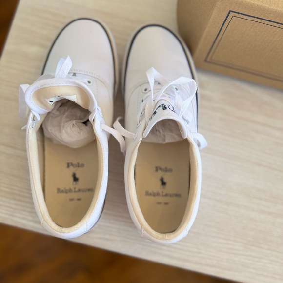 COPY - Polo Ralph Lauren White Sneakers - Picture 6 of 13